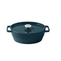 Cocotte ovale - PYREX - Slow Cook - 29 cm - Fonte - Deep Blue