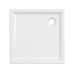 Geberit - Receveur céramique Bastia - 80 x 80 extra-plat à poser/encastrer - 00721200000001