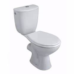 Pack WC au sol GEBERIT Bastia - Sortie horizontale - Reservoir attenant standard - 08347500000104