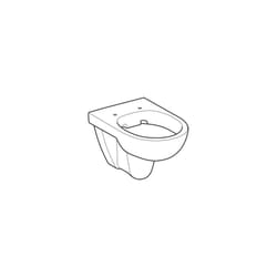 Geberit - wc suspendu rimfree sans bride dito
