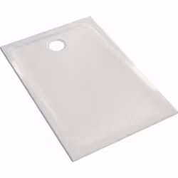 Description générale Receveur de douche ultra-plat en céramique RENOVA de GEBERIT, disponible en dimensions 100 x 90 cm. Ce r ...