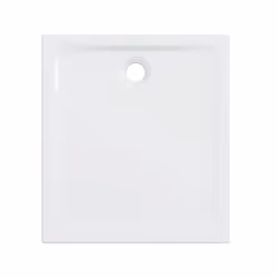 Receveur de douche rectangulaire Renova 1000x900 mm ultra plat à encastrer, antigliss GEBERIT référence 00746900000AG3. Forme ...