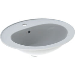 Vasque à encastrer - GEBERIT - Bastia Allia - 56 x 48 cm - Percée 1 trou - Blanc