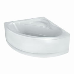 Baignoire d'angle GEBERIT Bastia - 140 x 140 cm - Avec tablier - 4065400000