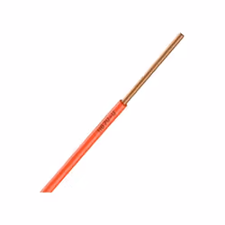 Longueur : 100 mètres Isolation : PVC Conducteur : Cuivre monofilaire Couleur : Orange