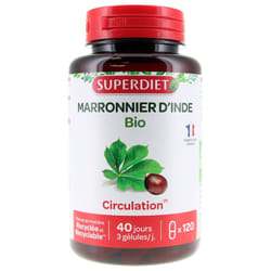 Superdiet Marronnier d'Inde Bio 120 Gélules