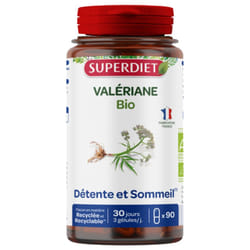 Superdiet Valériane Bio 90 Gélules