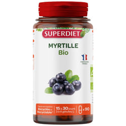 Superdiet Myrtille Bio 90 Gélules