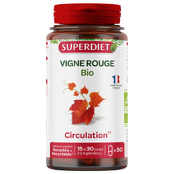 Superdiet Vigne Rouge Bio 90 Gélules