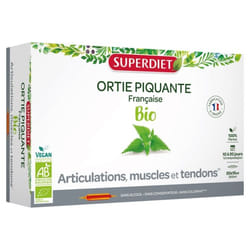 Superdiet Ortie Piquante Bio 20 Ampoules