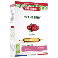 Superdiet Cranberry Bio 20 Ampoules