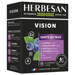 Herbesan Vision Santé des Yeux 60 Comprimés