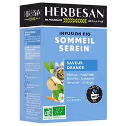 Open Food Herbesan Sommeil Serein Bio - 20 Sachets - Herbesan - Herbesan