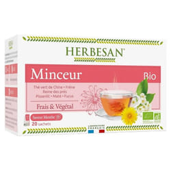 Herbesan Infusion Minceur Bio 20 Sachets