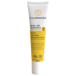 CicaManuka Soin Lèvres Réparateur 10% de Miel de Manuka IAA 15+ Bio 15 ml