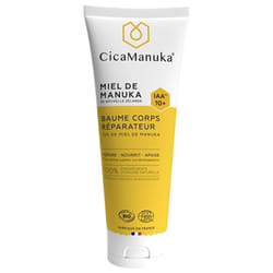 CicaManuka Baume Corps Réparateur 10% de Miel de Manuka IAA 10+ Bio 200 ml
