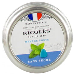 Ricqlès Pastilles à la Menthe Forte Sans Sucre 45 g