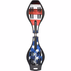 FREEGUN Waveboard America - Enfant - Bleu rouge et noir
