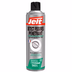 Le DETECTEUR DE FISSURES PENETRANT s'applique par pulvérisation. Il s'utilise en combinaison avec les produits de la gamme DE ...