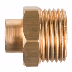 Raccord laiton droit à souder - M 3/4' - Ø 12 mm - Comap Raccord laiton A souder