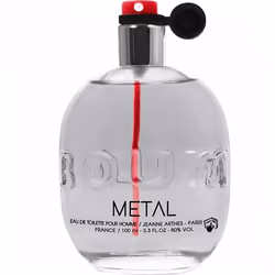 Jeanne Arthes Boum Metal 100ml, Hommes, 100 ml, Flacon non réutilisable, Baie rose, Violette (feuille), Cardamone, Sage, Chât ...
