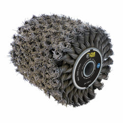 Far Tools 3431541108844 Roue de fil et brosse en fil d'acier Roue à feuillets 12 cm 1 pièce(s)