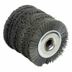 Far Tools 110886 Roue de fil et brosse en fil d'acier Roue à feuillets 12 cm 1 pièce(s)