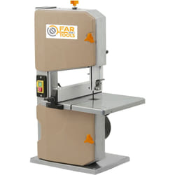 P.outillage - Scie à Ruban 250W coupe 200x80mm table alu 45°