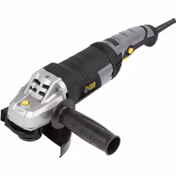 Meuleuse d'angle 2 mains 1200W de diamètre 125mm - Carter d'ébarbage/meulage métal orientable et indexable sans outil - Vites ...