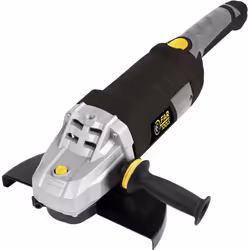 Meuleuse d'angle 2 mains 2350W de diamètre 230mm - Carter d'ébarbage/meulage métal orientable et indexable avec clé - Vitesse ...