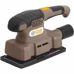 Ponceuse Vibrante 150W, rformat rectangulaire de 90x187mm - Fixation par pinces - Oscillation de 10000tr/min - Buse de connex ...