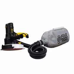 Far Tools DWS 180, Ponceuse orbitale, Velcro, Secteur, 18 cm, 710 W, Sac à poussière