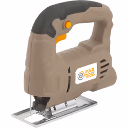 Scie Sauteuse 400W - Base métal inclinable à 45° - Vitesse de 3000cp/min - Capacité de coupe bois : 55mm, métal : 6mm - Compa ...
