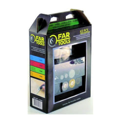 Fartools - Set 43 accessoires pour mini meuleuse pour verre et porcelaine