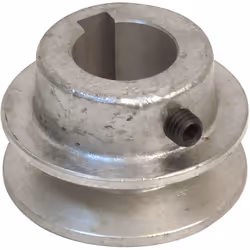 Description générale Poulie en aluminium de haute qualité, conçue pour un fonctionnement optimal avec des moteurs électriques ...