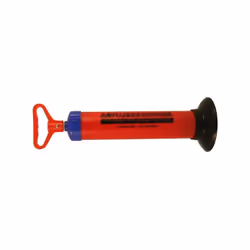 Ce déboucheur de canalisation a pompe a vide de la marque FARTOOLS est équipé d'un réservoir de 0,65L et de deux diametres di ...