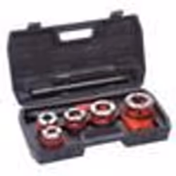Coffret filieres - FARTOOLS - 5 FILIÈRES 3/8” 1/2” 3/4” 1” 1 1/4” + porte filières