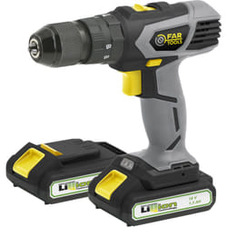 Fartools - Perceuse percu/Visseuse 18V 2x1,5Ah Li-ion 35Nm