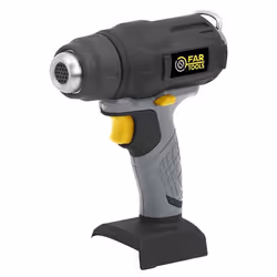 Décapeur thermique sans fil Fartools XF-HEATGUN - 18V Li-ion 550°C 200 L/min - 3 buses