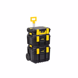 Lot de 3 caisses de transports empilables - FAR TOOLS - 615365 - 3 caisses empilables permettant le transport et le rangement ...