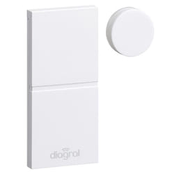 Diagral - Détecteur d'ouverture miniature DIAG39APX Blanc