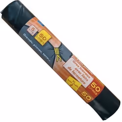 ELBE Lot de 5 Sacs poubelles Gravats - 50 L