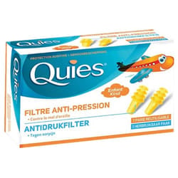 Quies Protection Auditive Spécial Avion Enfant 1 Paire