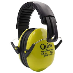 Protection auditive-Quies Casque Vert Anti-Bruit - Blister 1 Unité (Couleur : Vert)