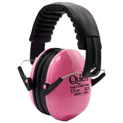 Protection auditive-Quies Casque Rose Anti-Bruit - Blister 1 Unité (Couleur : Rose)