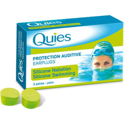 Quies 6793680 bouchon d'oreille anti-bruit Bouchons d'oreilles réutilisables Vert 6 pièce(s)