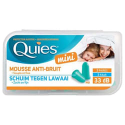 Quies Mini Mousse Anti-Bruit 3 Paires