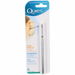Quies Cure Oreille 3 Boucles Acier