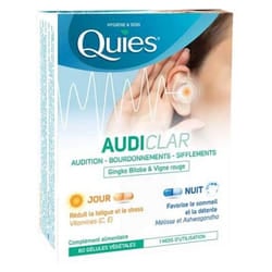 Quies AudiClar Jour & Nuit 60 Gélules