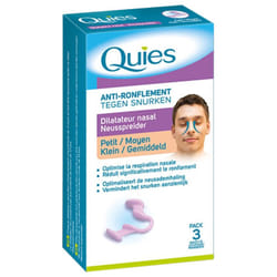Quies Anti-Ronflement Dilatateur Nasal Petit Moyen
